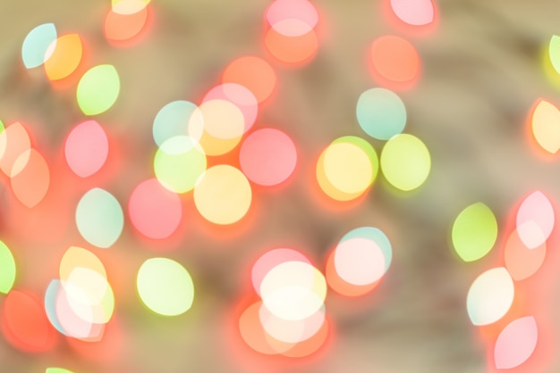 Bokeh multicolore di vacanza