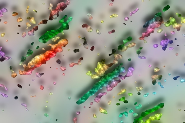 Foto sfondio di consistenza astratta a particelle multicolori