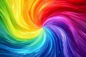 Photo multicolor spiral background ar c