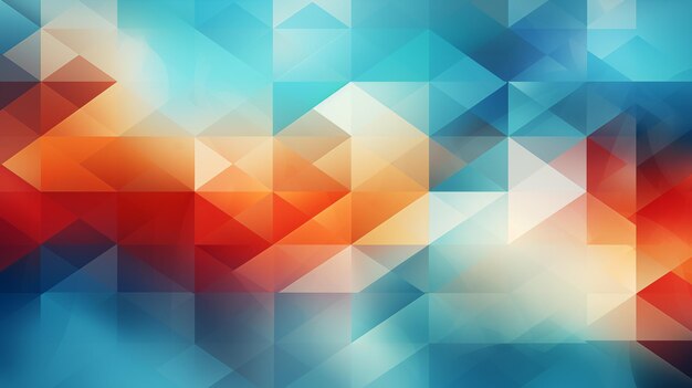 Multicolor triangle background geometric abstract background made of colorful triangles