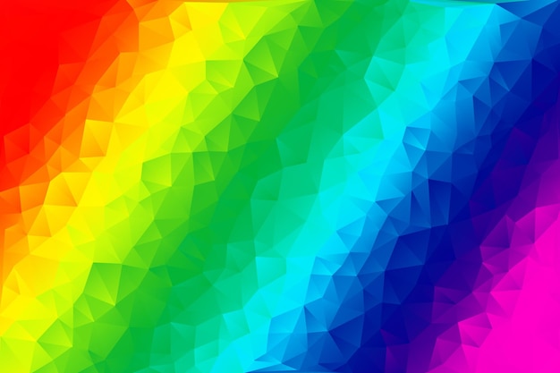 Multicolored abstract background of effect geometric triangles