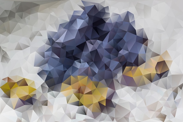 効果の幾何学的な三角形の色とりどりの抽象的な背景