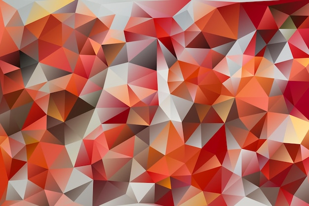 Multicolored abstract background of effect geometric triangles