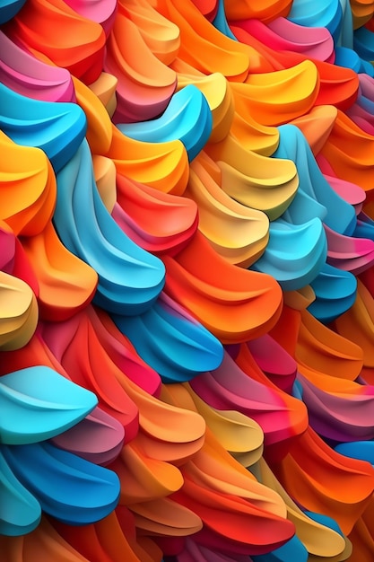 A multicolored abstract background