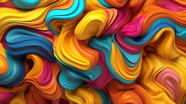 A multicolored abstract background