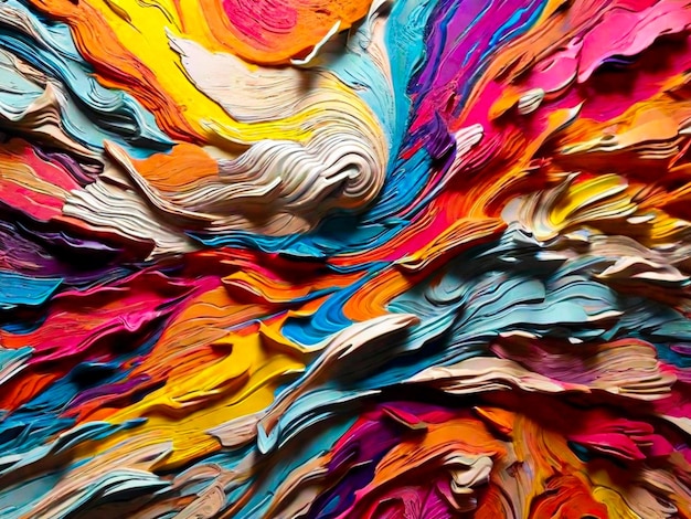 A Multicolored abstract background