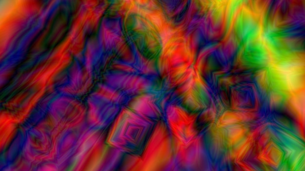 Multicolored background with many lights in blur Glitter of sequins from the sun's raysAbstract blurred and defocused color background