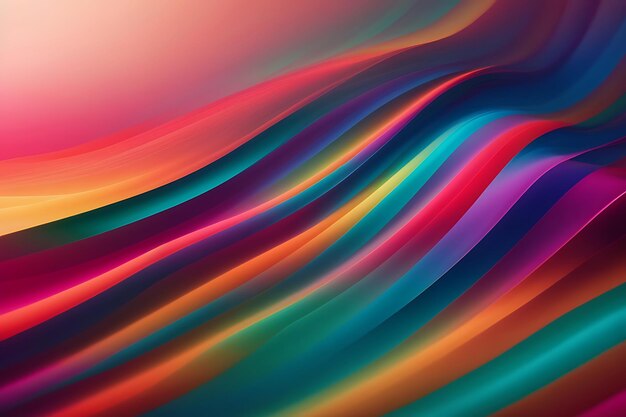 Multicolored bright gradient mesh background