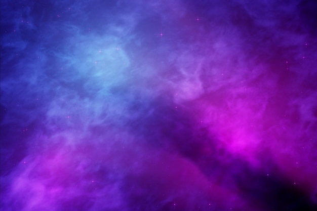 Photo multicolored galaxy sky  background 3d rendering.