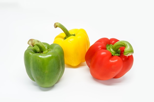 Multicolored peppers