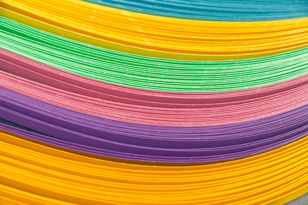 Multicolored rainbow colors abstract background of stripes of bright color