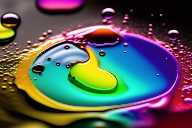 multicolored splash background