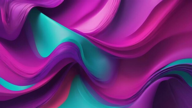 Multicolored trendy background illustration purple green pink and turquoise colors