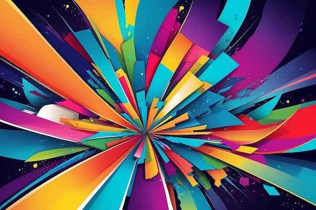 Photo multicoloured abstract background stock illustration