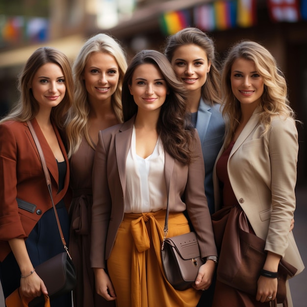 multicultural businesswomen