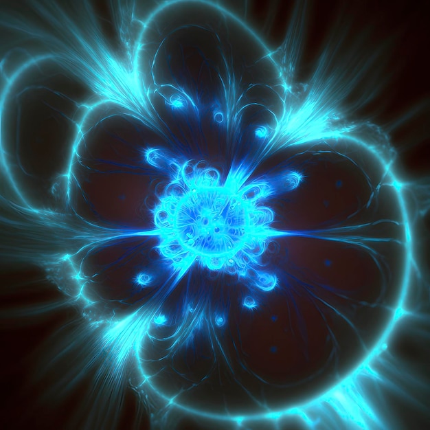 Multidimensional Blue Plasma Force Field in Space