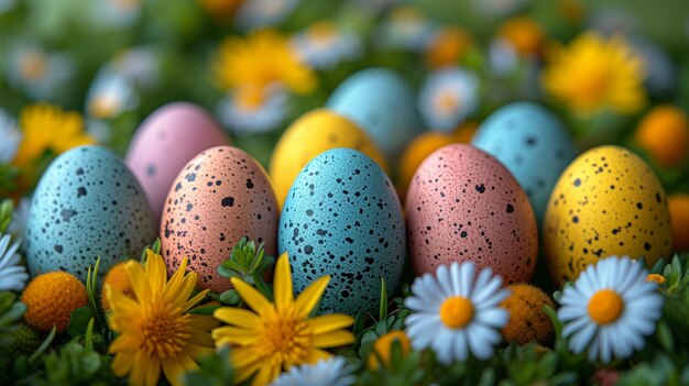 Photo multiple eggs lying in the grass