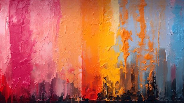 Multiple light colors of oil paint wallpaper