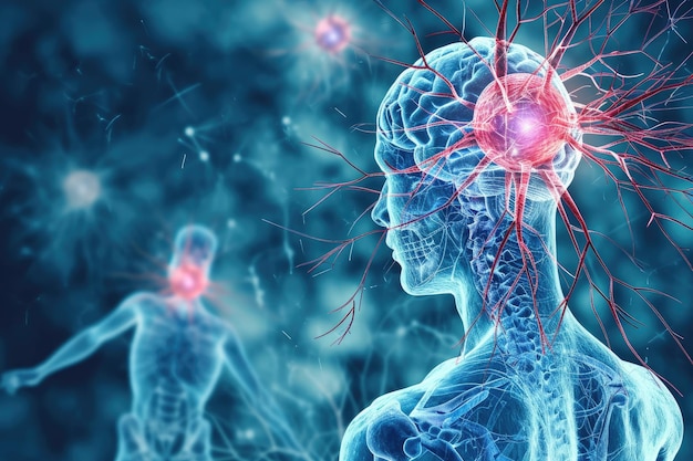 Multiple sclerose MS Auto-immuunziekte die het centrale zenuwstelsel beïnvloedt Multiple sclerosis MS Auto-immune aandoening die het centrale nervsysteem beïnvloedt