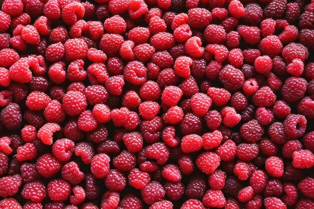 Multiple strawberry on table background