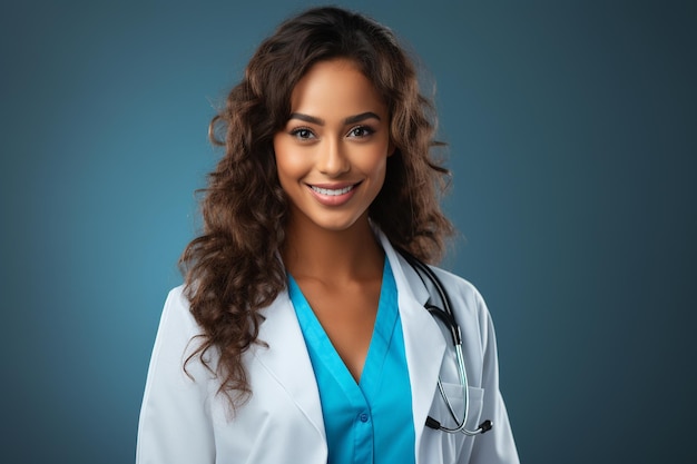 Multiracial Doctors in Uniform Generative AI