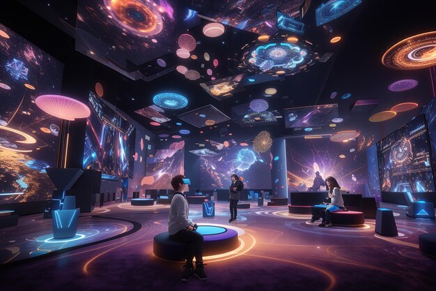 Photo a multisensory wonderland in vr gaming