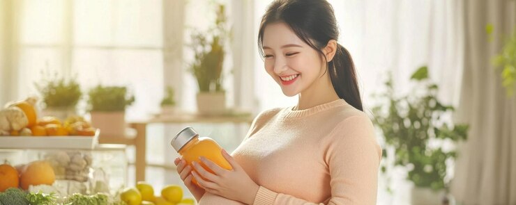 Photo 임산부 를 위한 멀티 비타민 한국어 포장