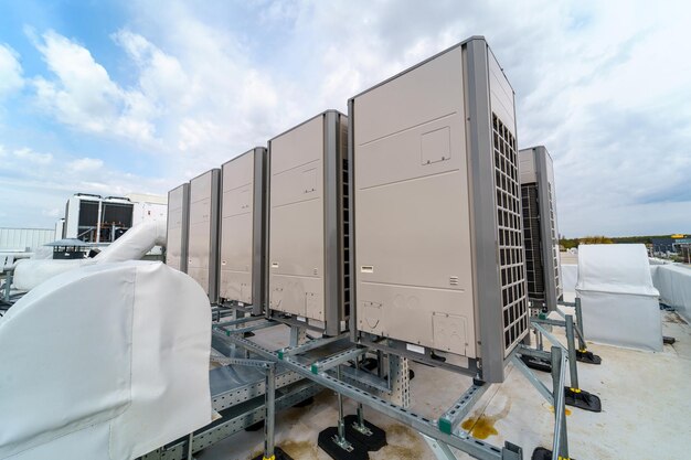 Foto sistema di aria condizionata e ventilazione a più zone