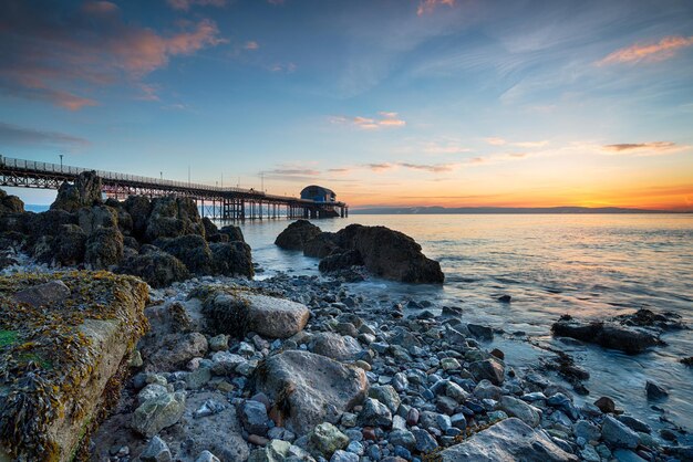 Photo mumbles pier in wales