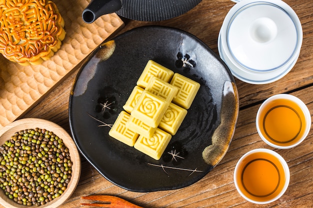 Mung bean cake, a specialty of China