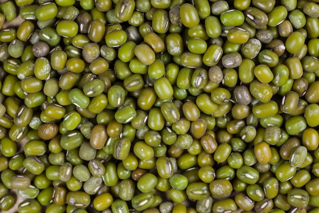 Mung beans background.