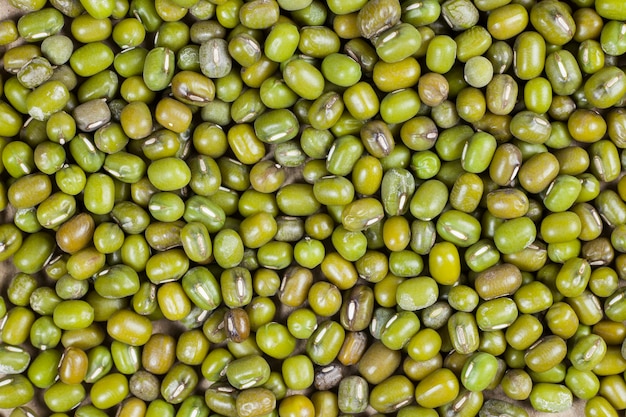 Mung beans background.