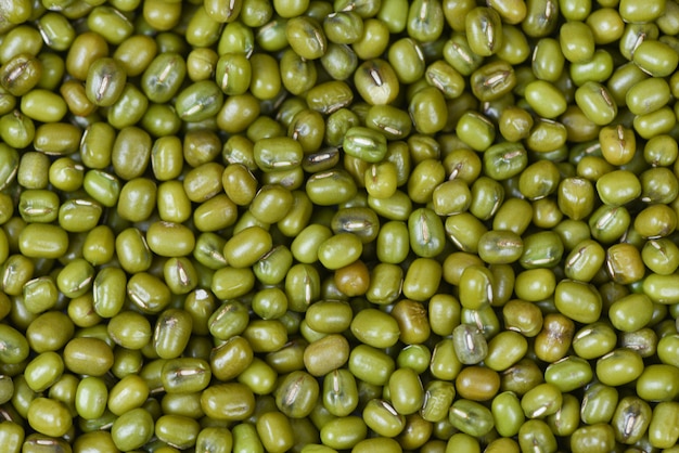 Mung beans texture background 