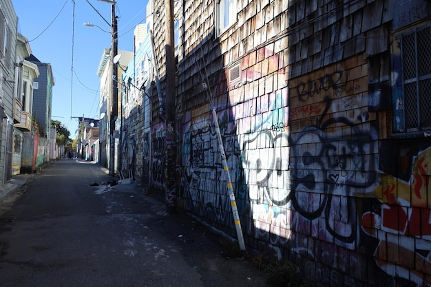 Foto murales a clarion alley san francisco california