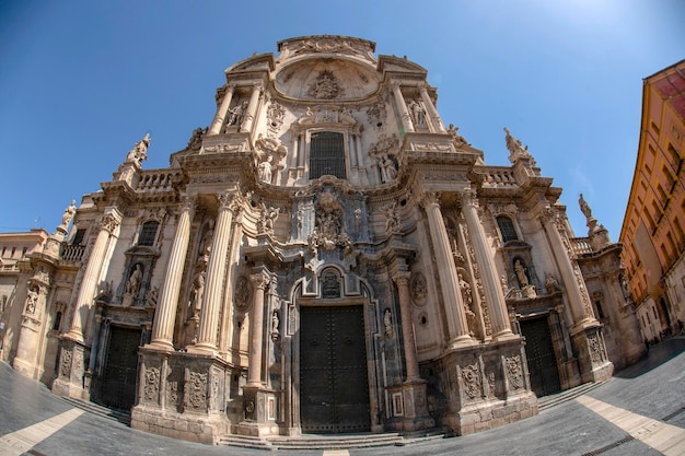 Murcia cathedral spain exterior view