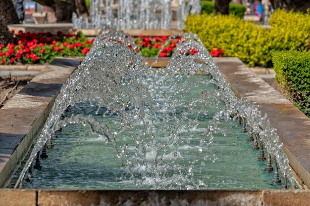 Murcia Spain consistorial house fountain