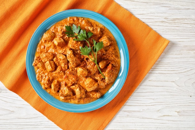 Murgh makhani curry of chicken in tomato sauce