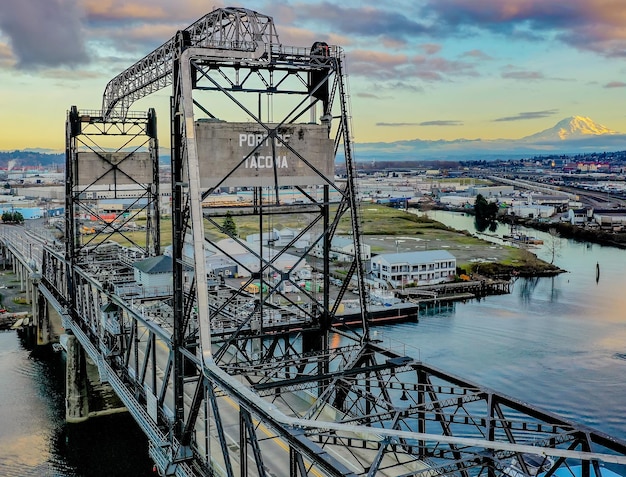 Murray Morgan bridge in Tacoma WA