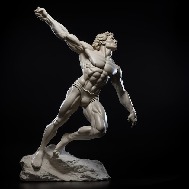 Muscle Marvel A 3D Printed Bodybuilder Masterpiece