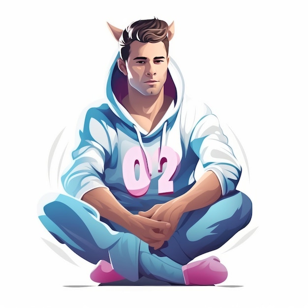 Muscular Unicorn Captivating the World in a Handsome Man's Onesie