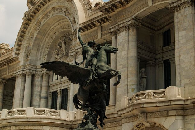 Photo museo del palacio de bellas artes in mexico city