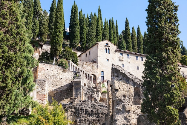 Photo museum of archaeology of roman theatre of verona