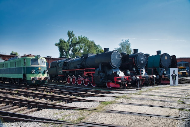 Photo museum of industry and railway in silesia jaworzyna slaska poland