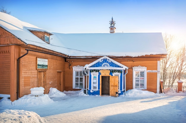 ロシアのヴァレンキ ニコルスカヤ通り博物館 ミシュキン市 ヤロスラヴリ地方キャプション ロシアのヴァレンキ ニコルスカヤ通り博物館