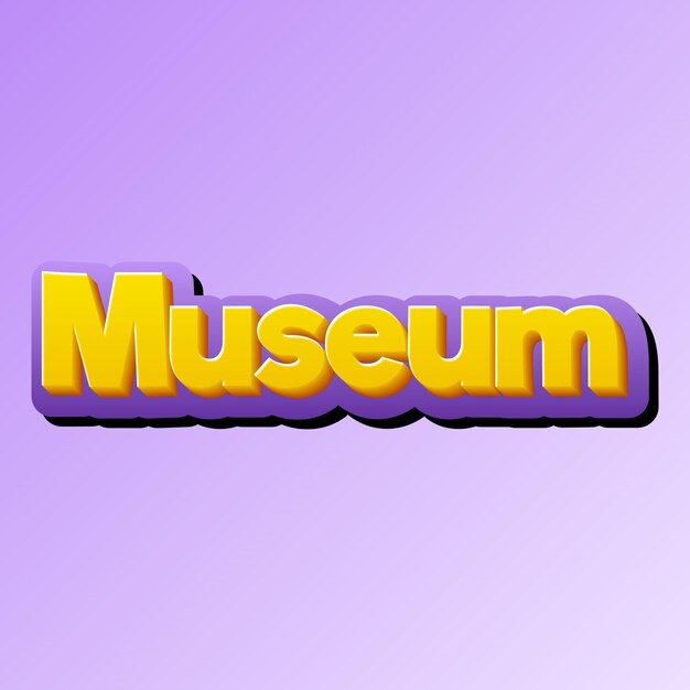 Museum Text effect Gold JPG attractive background card photo