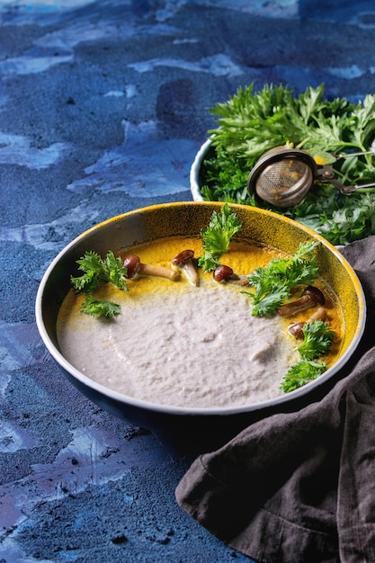 Mushroom crème soep