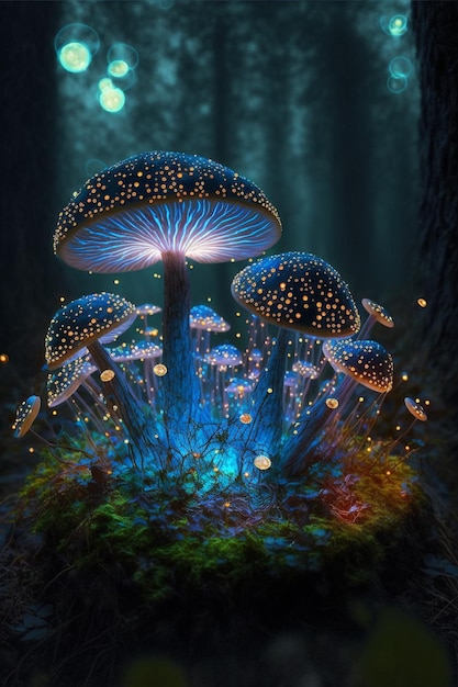 Mushroom Fairy Forrest