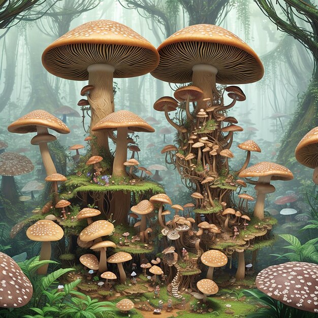 Mushroom Garden