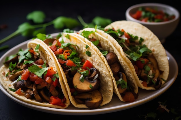 Mushroom Tacos Dinner Recipe