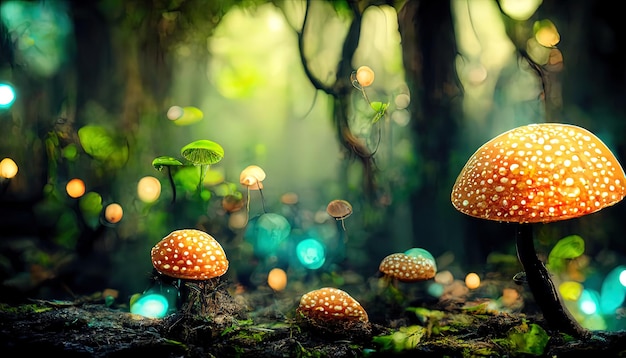 Mushroom Wallpaper Fantasy Wallpaper food